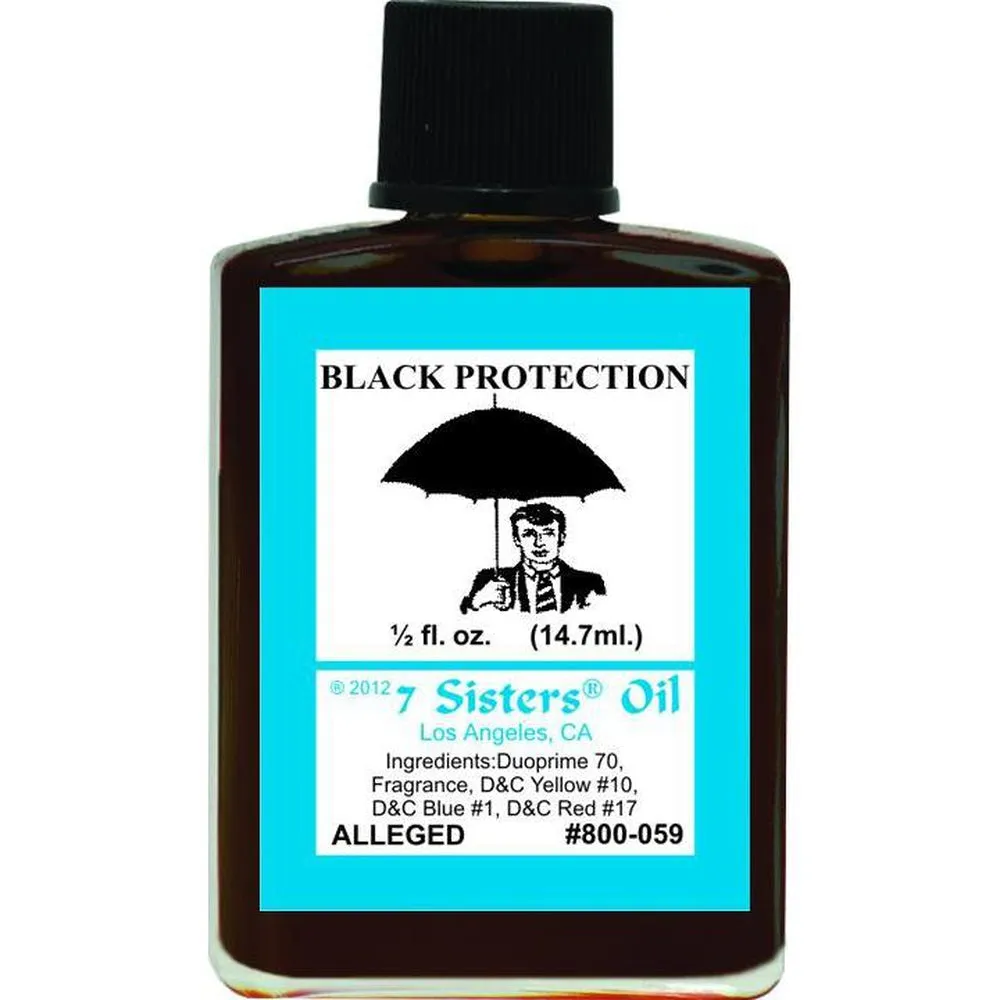 1/2 oz 7 Sisters Oil - Black Protection