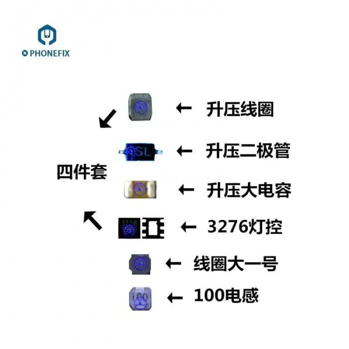 3726 Backlight Control IC 10UH Diode Coil Inductance For Xiaomi Redmi