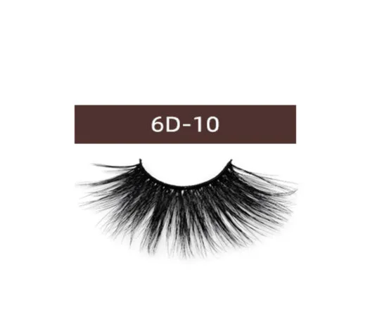 6D Mink Lashes #6D10 -  MQO 50 pcs