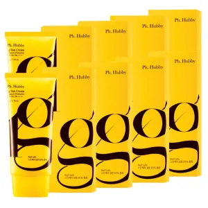 8 Pieces Ph. Hubby 1g Sun Creams Tube Type Intensive Protection SPF50  PA      50ml Facial Sunscreens Skincare Sunblocks Face Body