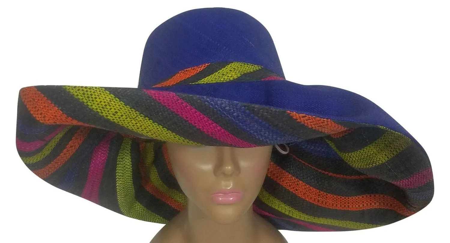 Adongo: Madagascar Big Brim Raffia Sun Hat