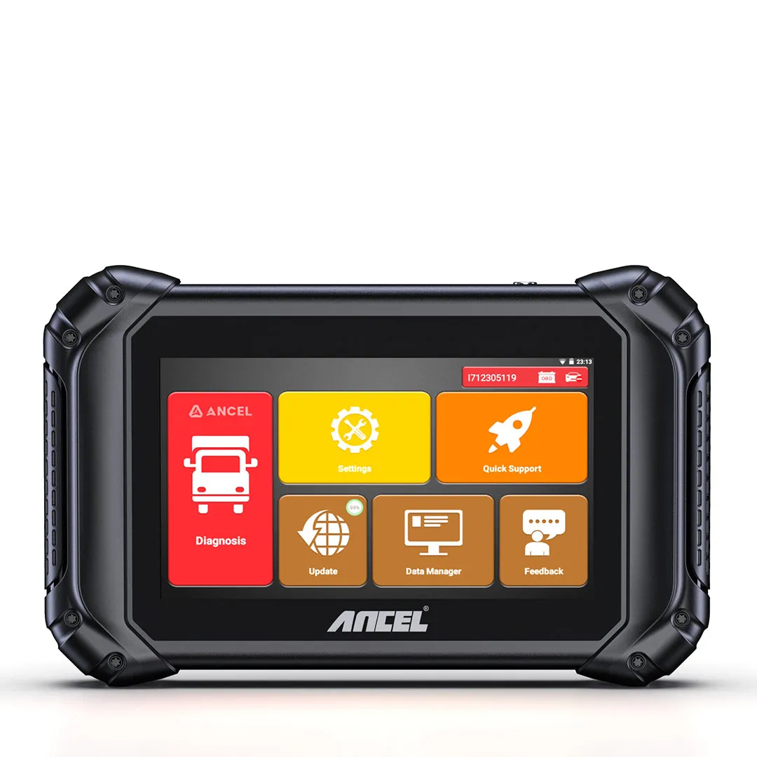 ANCEL V5 HD Truck OBD2 Diagnostic Tool Bi-directional Control All System DPF Scanner