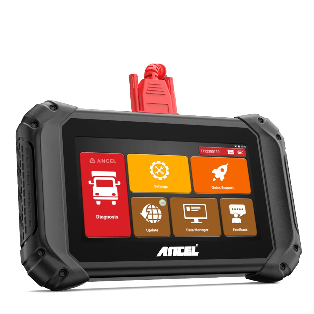 ANCEL V5 HD Truck OBD2 Diagnostic Tool Bi-directional Control All System DPF Scanner