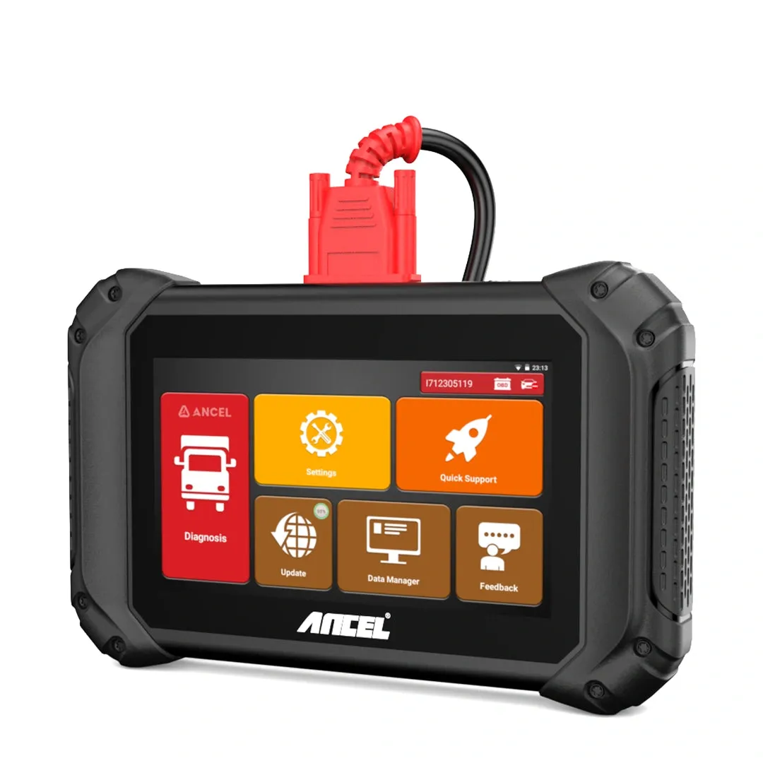 ANCEL V5 HD Truck OBD2 Diagnostic Tool Bi-directional Control All System DPF Scanner