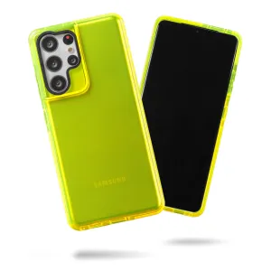 Barrier Case for Galaxy S21 Ultra - Hi-Energy Neon Yellow