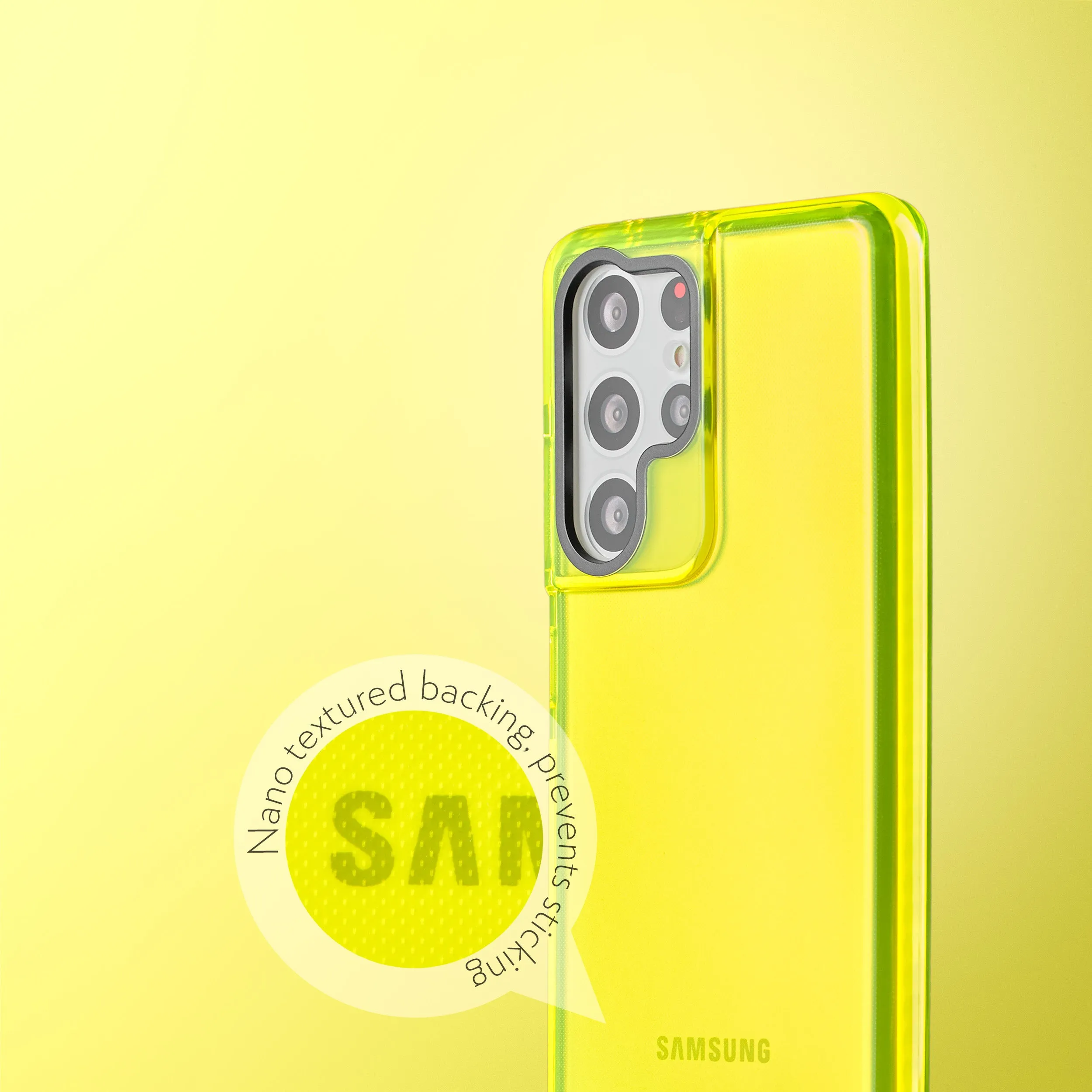 Barrier Case for Galaxy S21 Ultra - Hi-Energy Neon Yellow