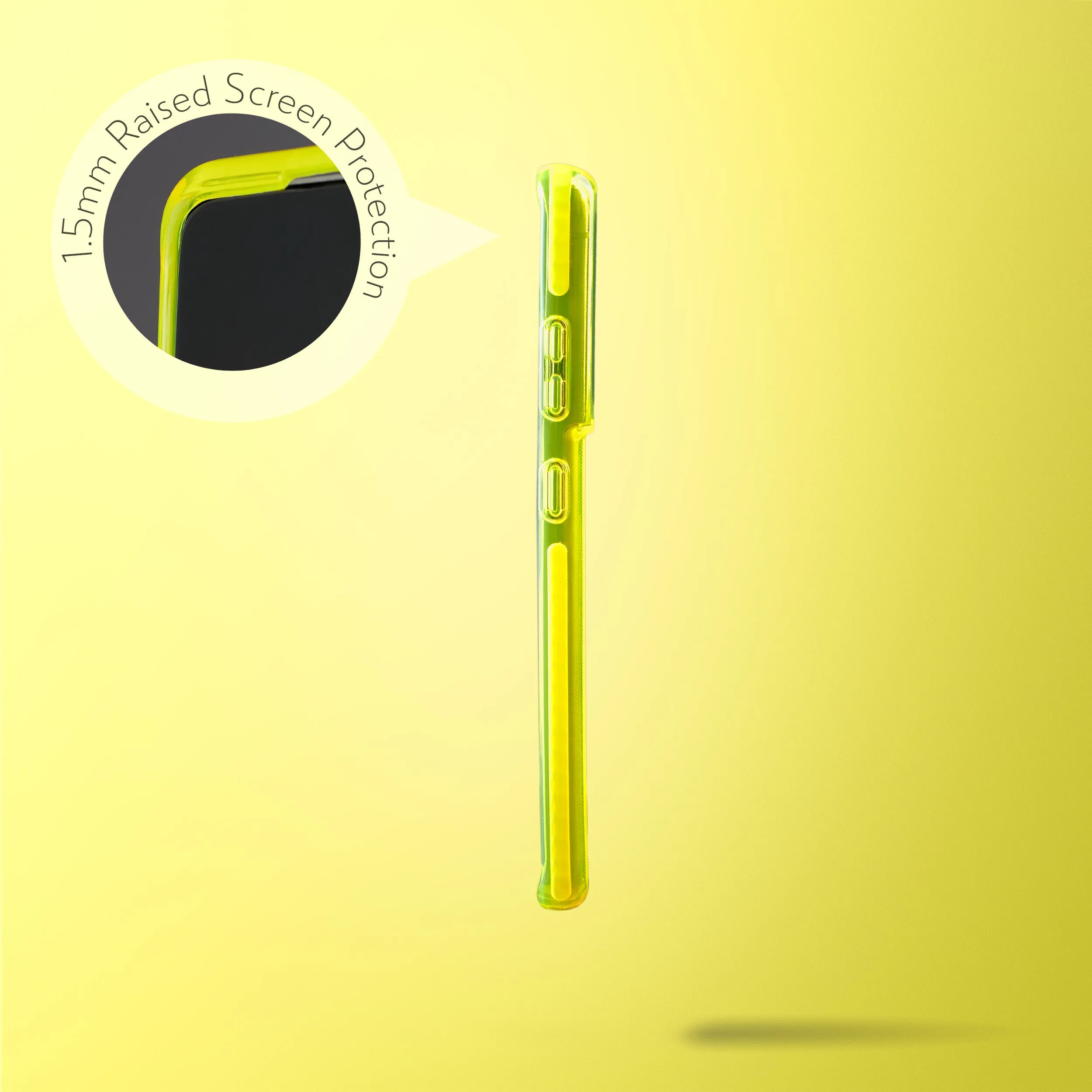 Barrier Case for Galaxy S21 Ultra - Hi-Energy Neon Yellow