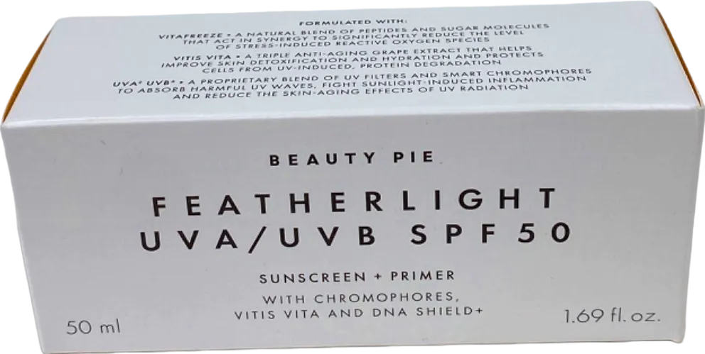 Beauty Pie Featherlight UVA/UVB SPF50 50ml