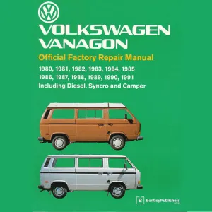 Bentley Repair Manual T3 Vanagon