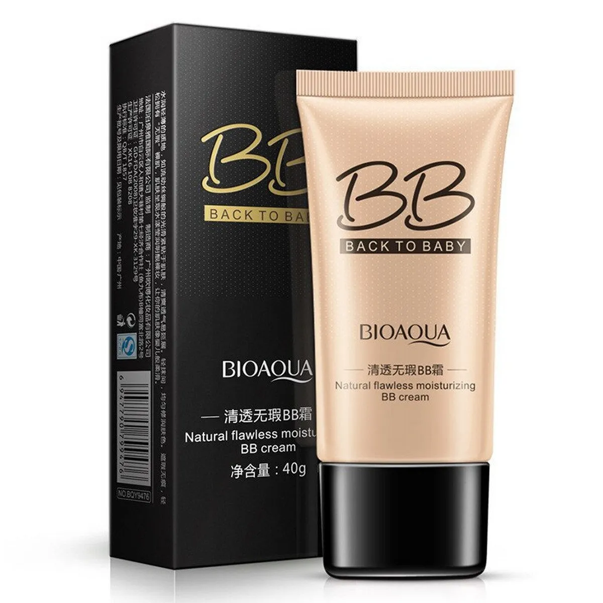 BIOAQUA Back To Baby Flawless Moisturizing BB Cream 40g-BQY9476