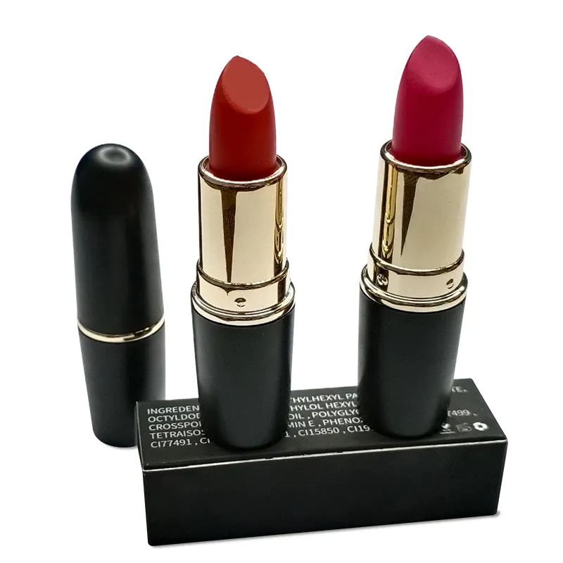 Black Bullet Matte Lipstick - MQO 12 pcs