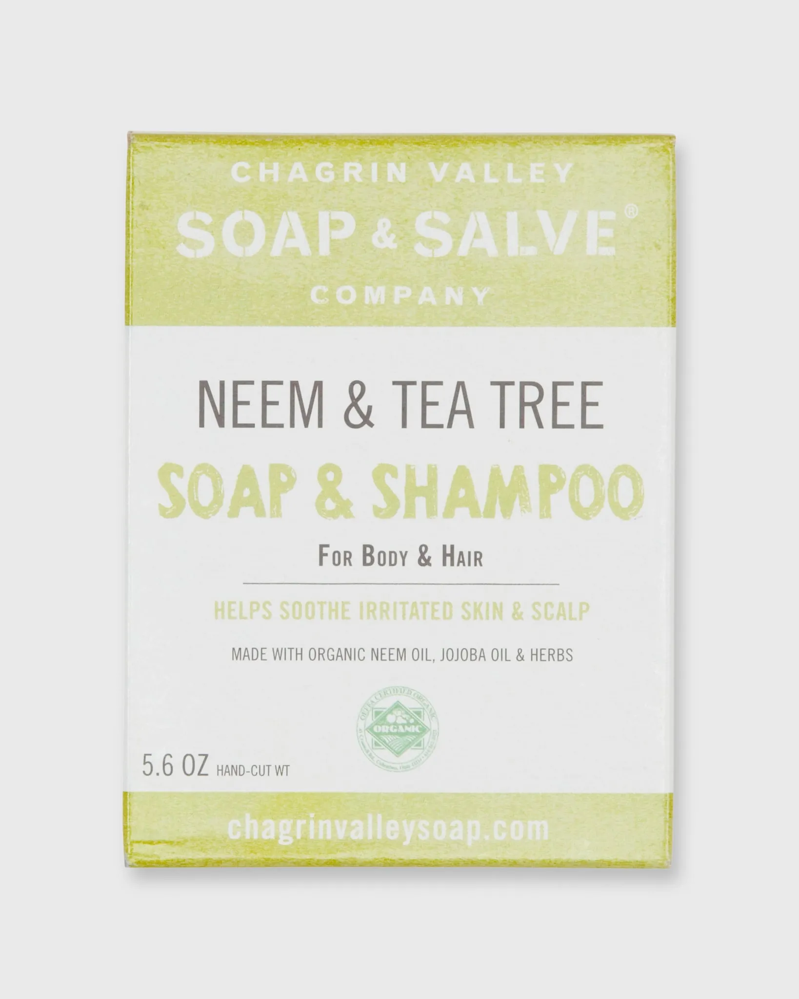 Body & Hair Shampoo Bar in Neem & Tea Tree