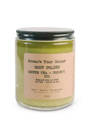 BODY POLISH GREEN TEA   COCONUT OIL