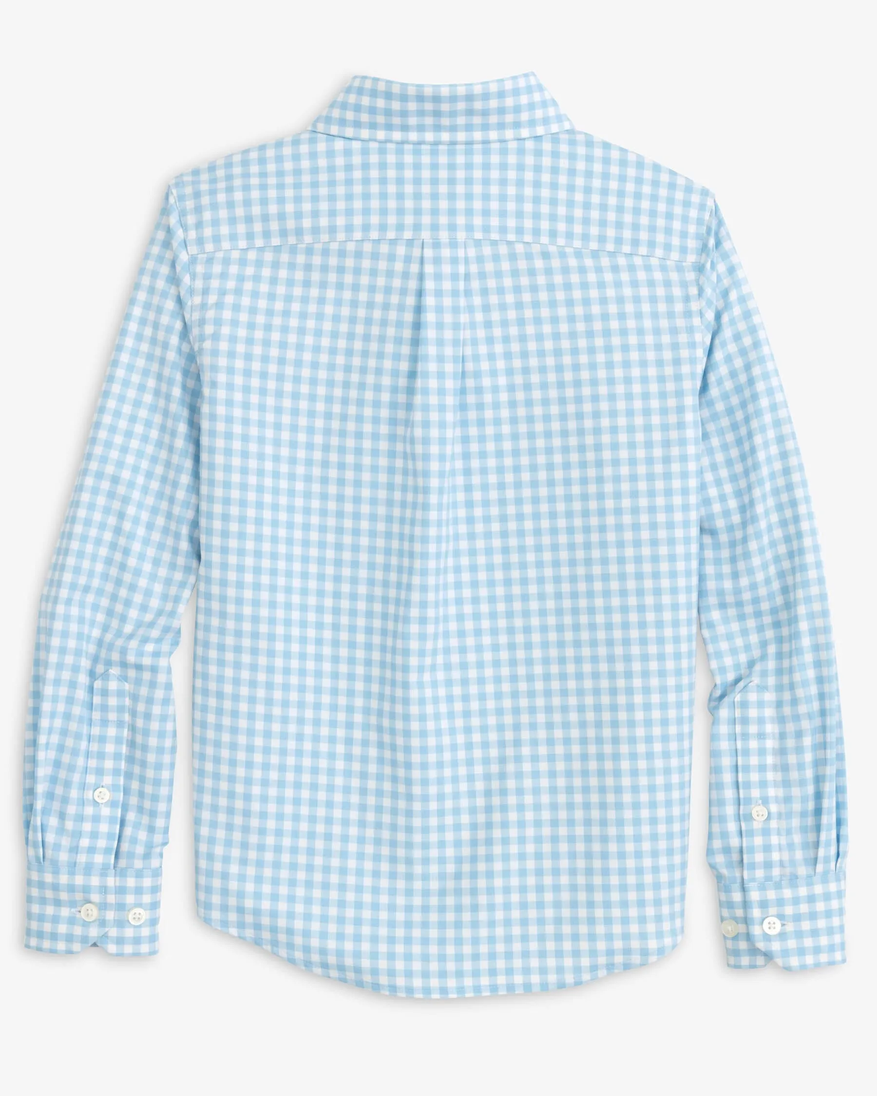 Boys Long Sleeve Hartwell Plaid Sport Shirt