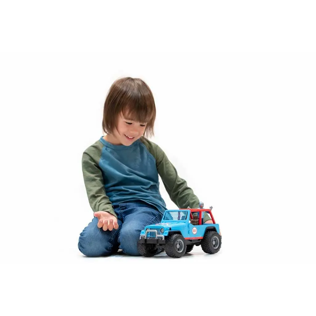 Bruder Jeep Cross Country Racer with Driver - Car Toys for Kids