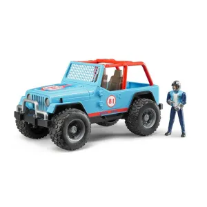 Bruder Jeep Cross Country Racer with Driver - Car Toys for Kids