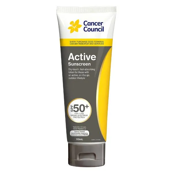 CANCER COUNCIL - Active Sunscreen SPF50 