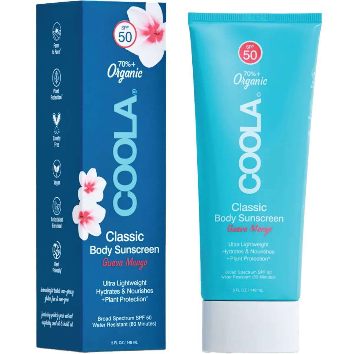 Classic Body Organic Sunscreen Lotion SPF 50