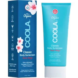 Classic Body Organic Sunscreen Lotion SPF 50