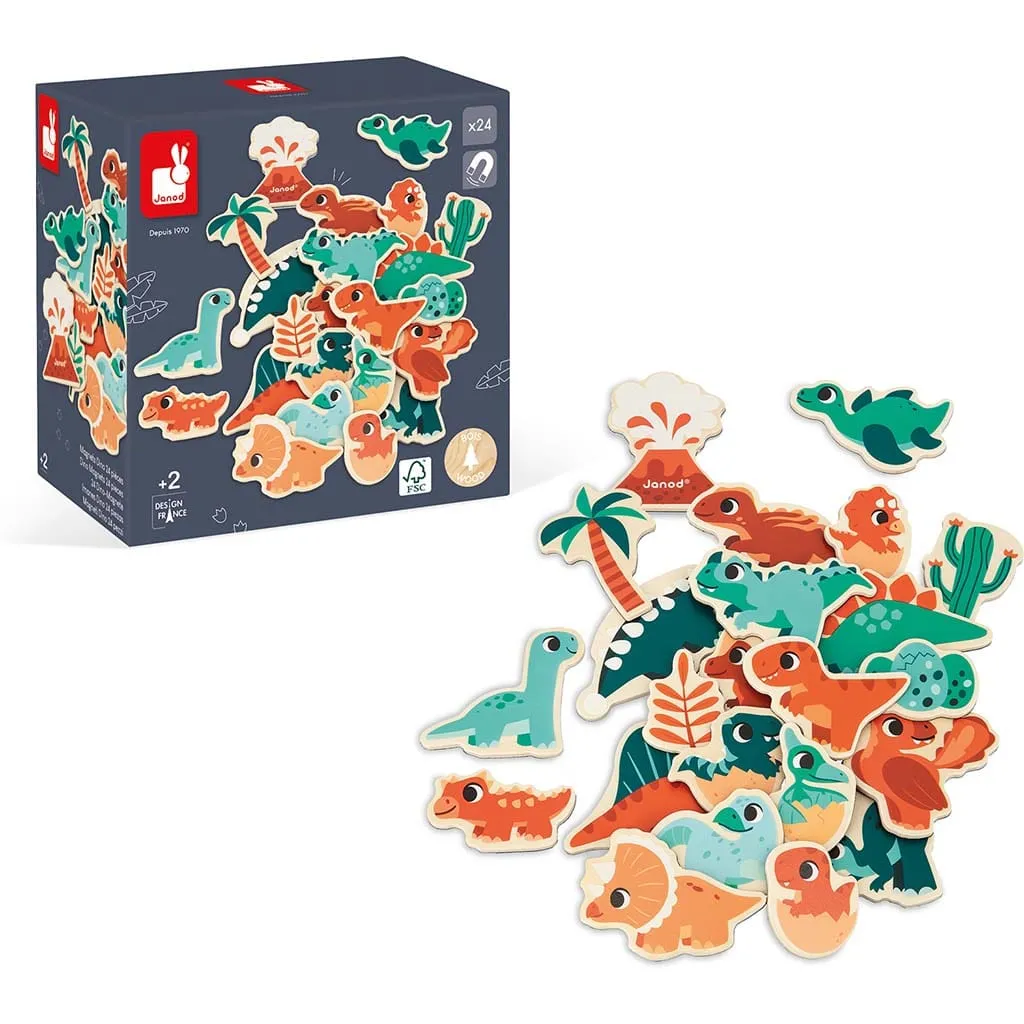 Dino Magnets 24 pc Set