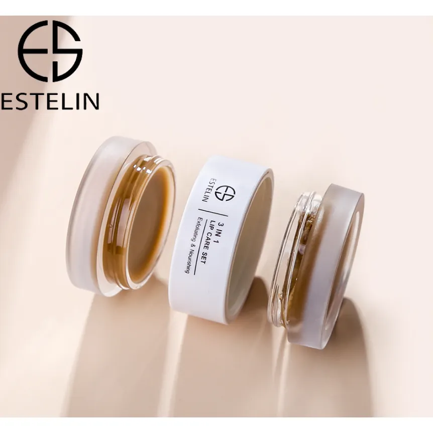 Estelin 3 in 1 Lip Care Set - Coffee