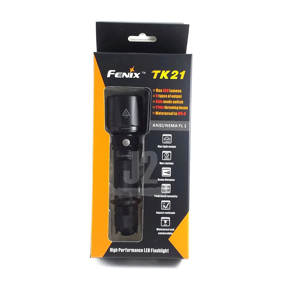 Fenix TK21 Tactical LED Flashlight & Accessories