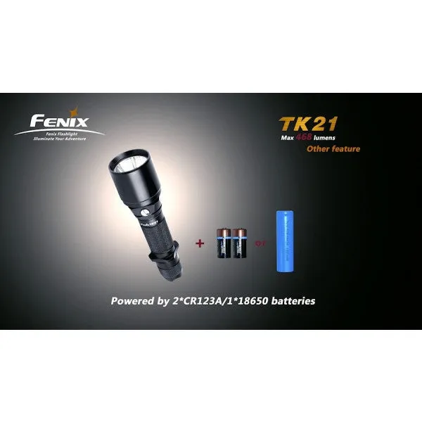 Fenix TK21 Tactical LED Flashlight & Accessories