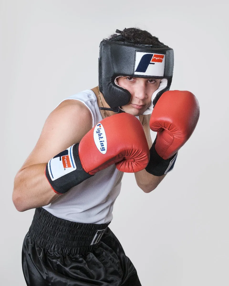 Fighting USA Boxing Competition Headgear with Cheeks