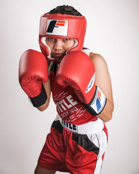 Fighting USA Boxing Competition Headgear with Cheeks