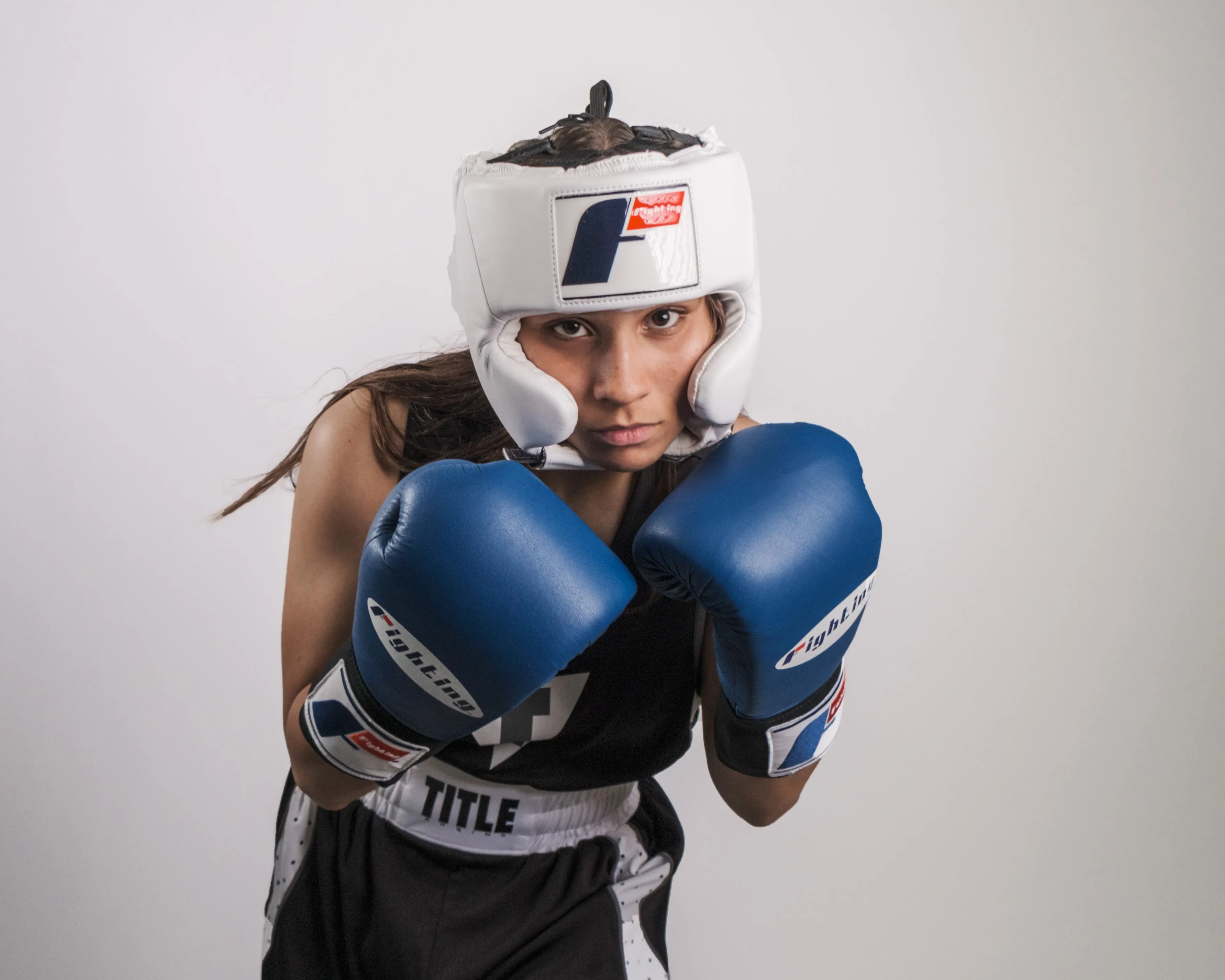 Fighting USA Boxing Competition Headgear with Cheeks