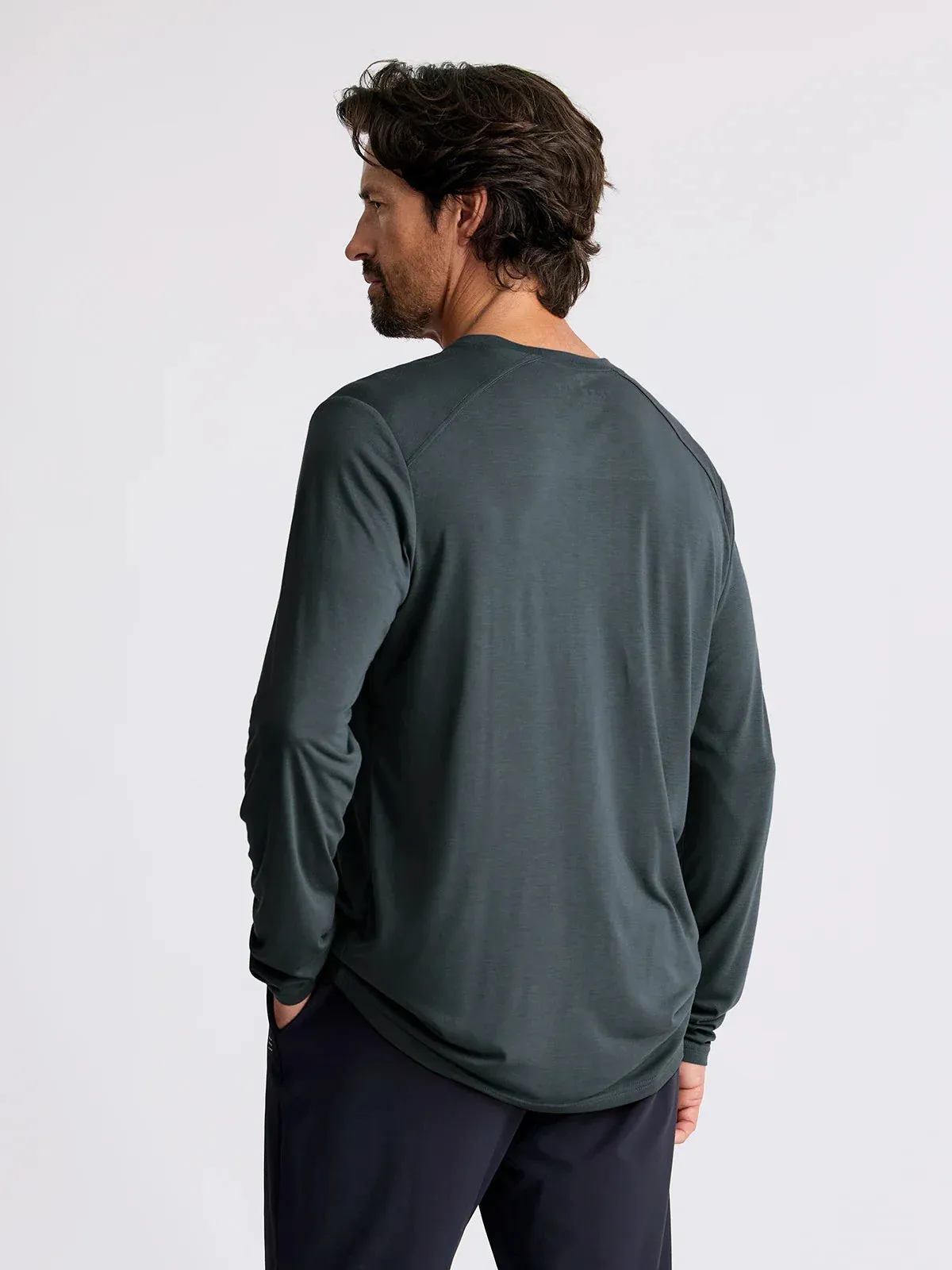 Free Fly Mens Midnight Bamboo Lightweight Long Sleeve Shirt - Limited Edition