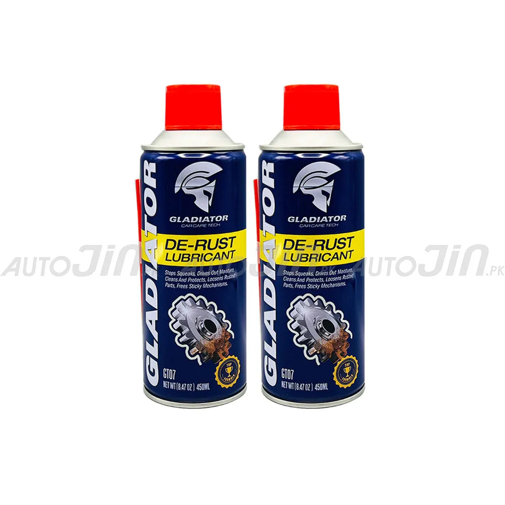 Gladiator De Rust Lubricant 450ML - Pack Of Two