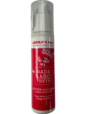 Hada Labo Tokyo Red Anti-Aging Super Hydrator Lotion with Collagen & Retinol 150ml