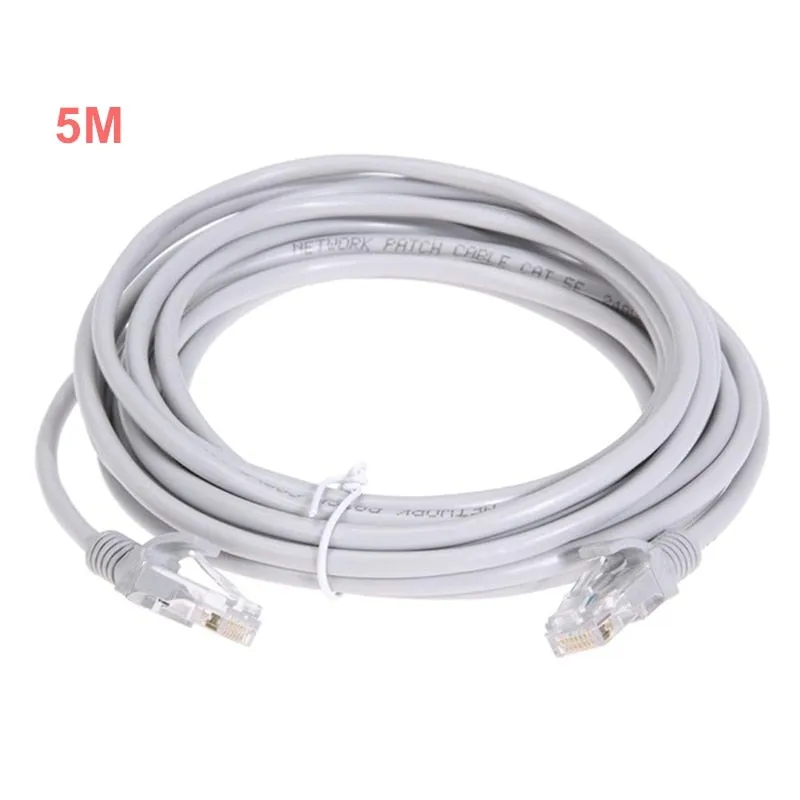 High Speed Cat5 RJ45 Network LAN Cable Ethernet PC Computer Router Wire Cables 1M/3M/5M/10M/20M//30M/40M for POE IP Camera