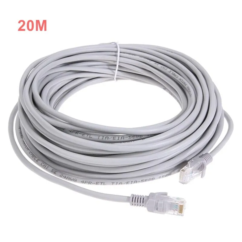 High Speed Cat5 RJ45 Network LAN Cable Ethernet PC Computer Router Wire Cables 1M/3M/5M/10M/20M//30M/40M for POE IP Camera