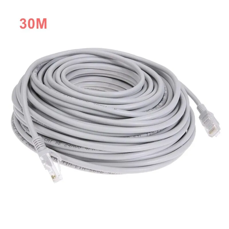 High Speed Cat5 RJ45 Network LAN Cable Ethernet PC Computer Router Wire Cables 1M/3M/5M/10M/20M//30M/40M for POE IP Camera