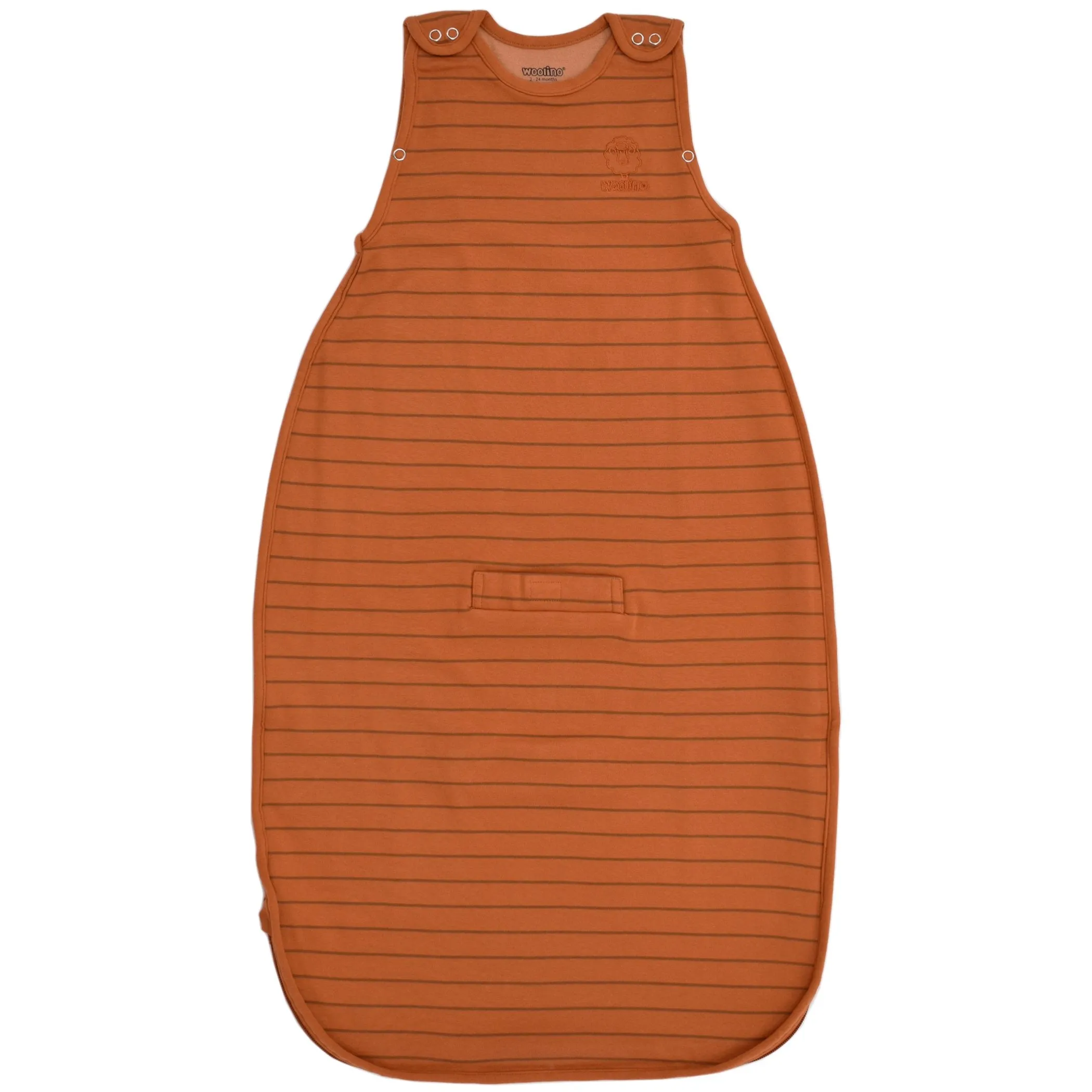 Imperfect 4 Season™ Ultimate Baby Sleep Bag, Merino Wool & Organic Cotton, 2 Months - 2 Years, Terracotta