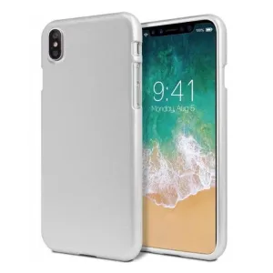 Mercury iJelly Metal Case for iPhone XS Max - Silver