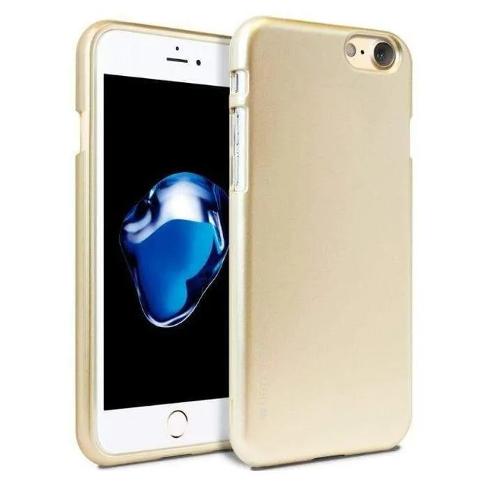 Mercury Jelly Case for iPhone 6/6s Plus - Metal Gold