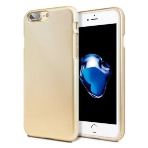 Mercury Jelly Case for iPhone 7/8 Plus - Metal Gold