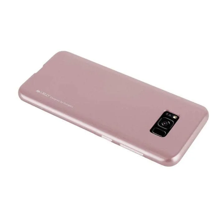 Mercury Jelly Case for Samsung Galaxy S8 - Metal Rose Gold