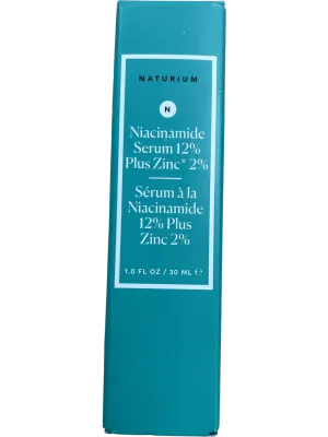 NATURIUM Niacinamide Serum 12% Plus Zinc 2% Skin Care 30ml