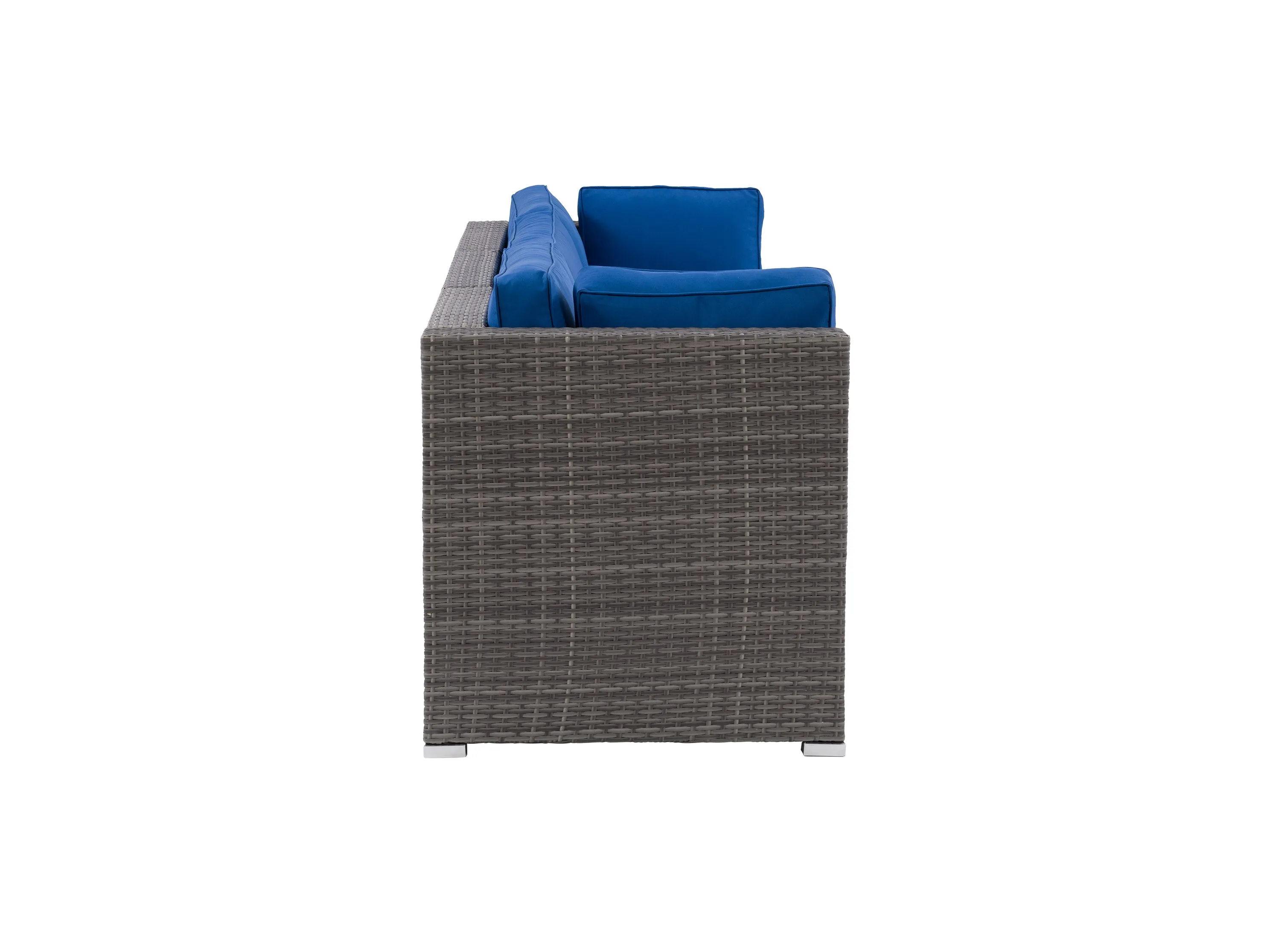 Outdoor Wicker Sofa, 3pc