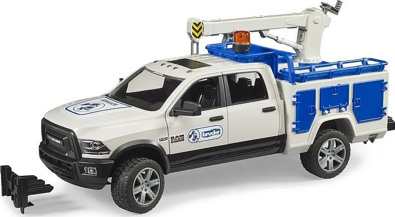 RAM 2500 Service Truck with Rotating Beacon Light