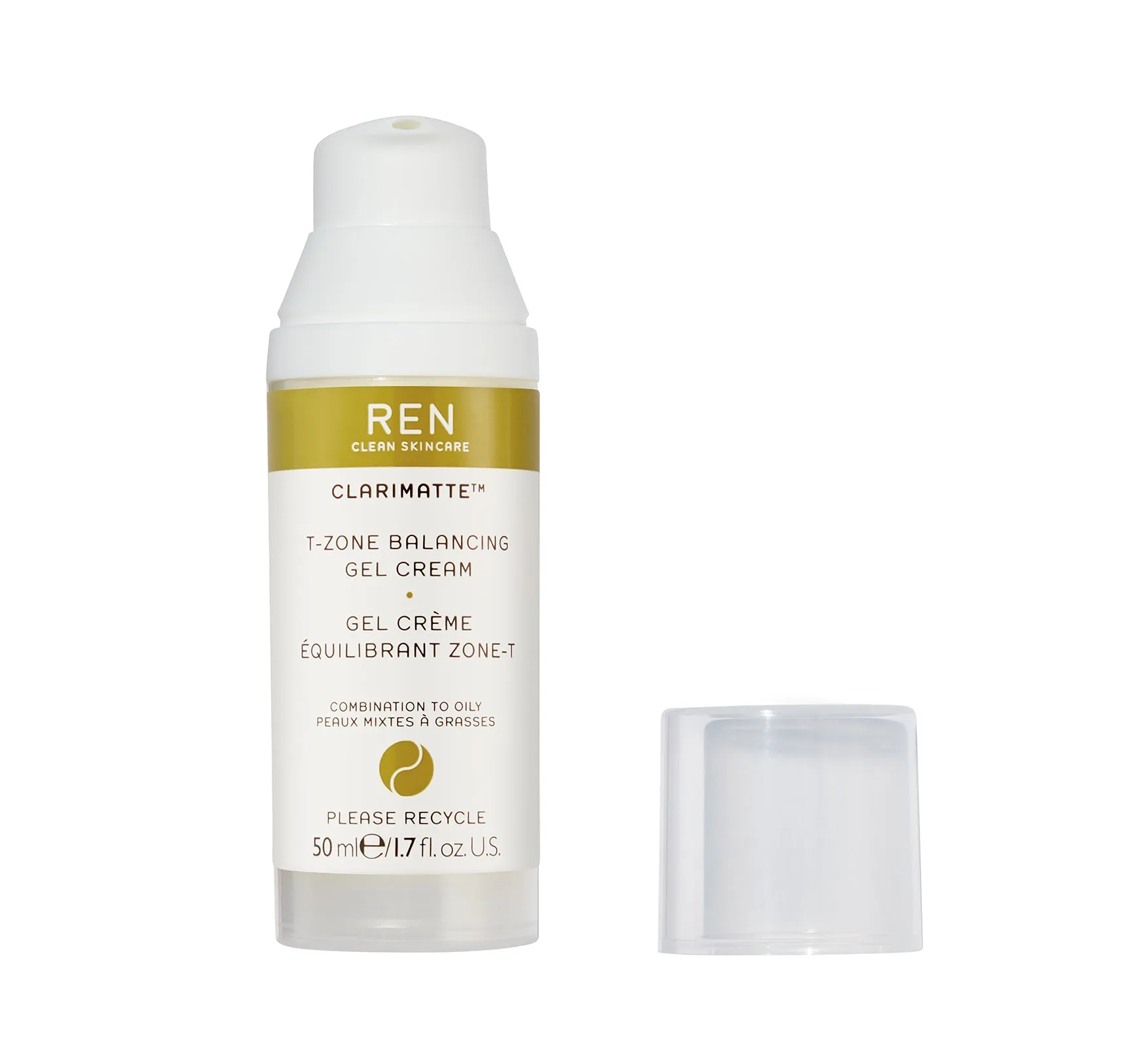 Ren Clarimatte T-Zone Balancing Gel Cream