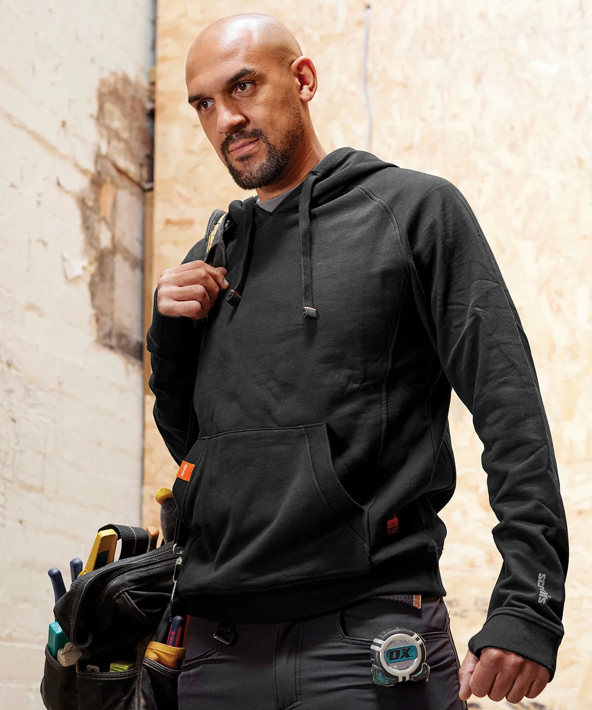 Scruffs Adult Eco Worker Polyester Cotton Hoody {SH003}