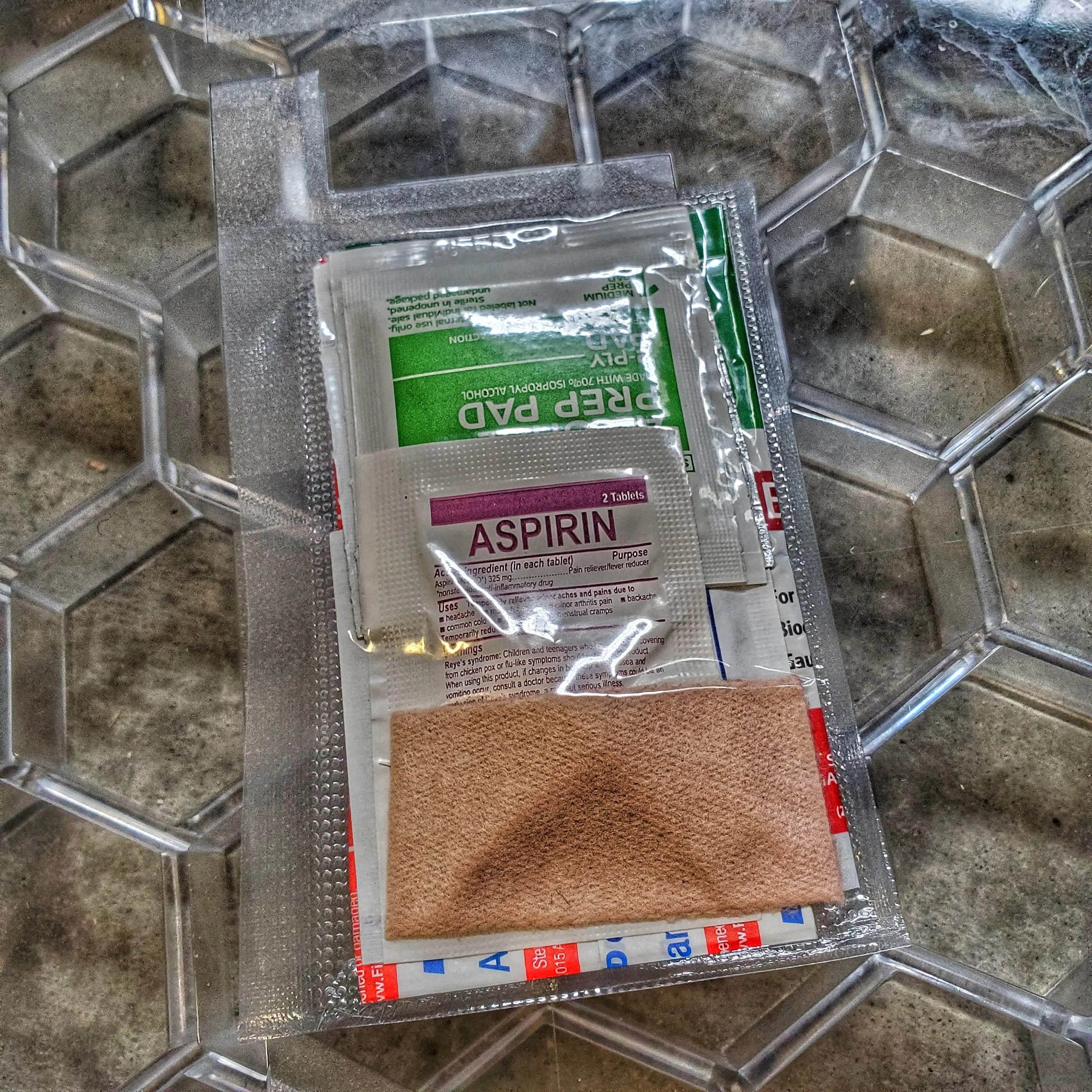 Shim Card of the Month - Wallet Size Vacuum Sealed Survival Packets