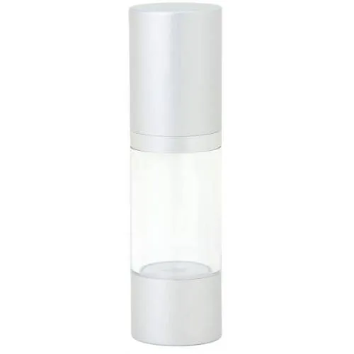 Silver Airless Treatment Pump Bottle 1 fl. oz.