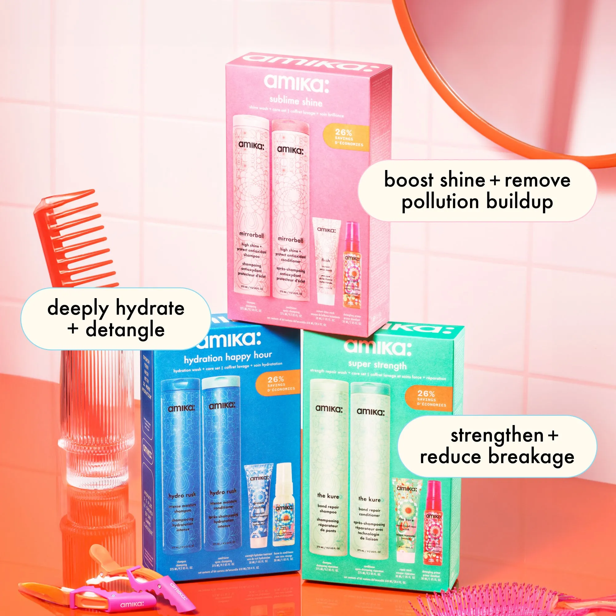 super strength | strength repair wash   care set