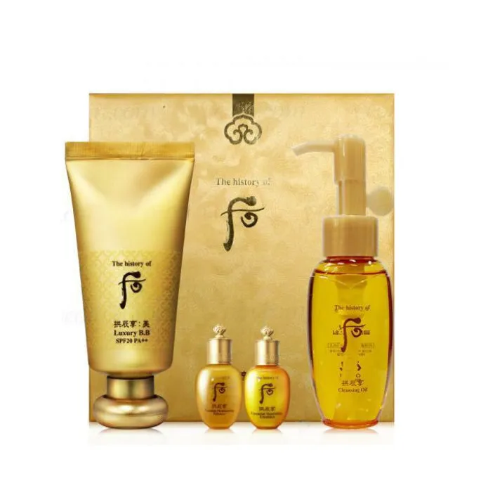 The History Of Whoo Gongjinhang Mi Luxury BB Special Set SPF20 PA    45ml Skincare Texture Face Makeup Cosmetics